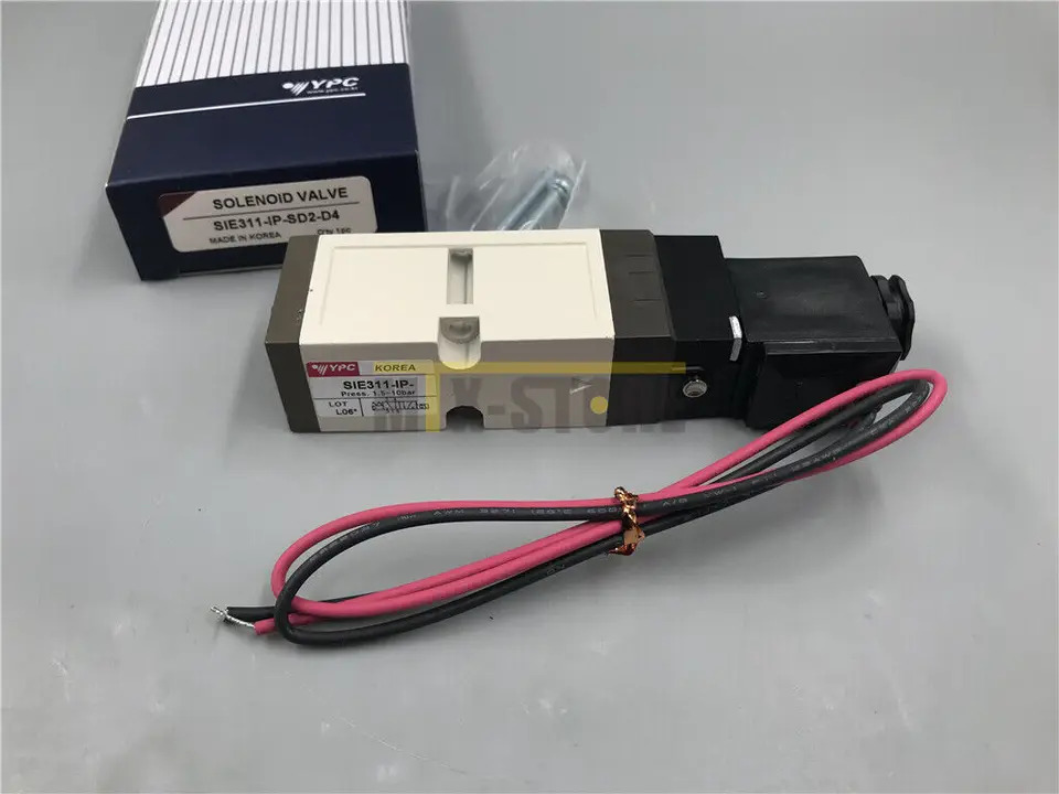 YPC SIE311-IP-SD2-D4 솔레노이드 밸브 DC24V신