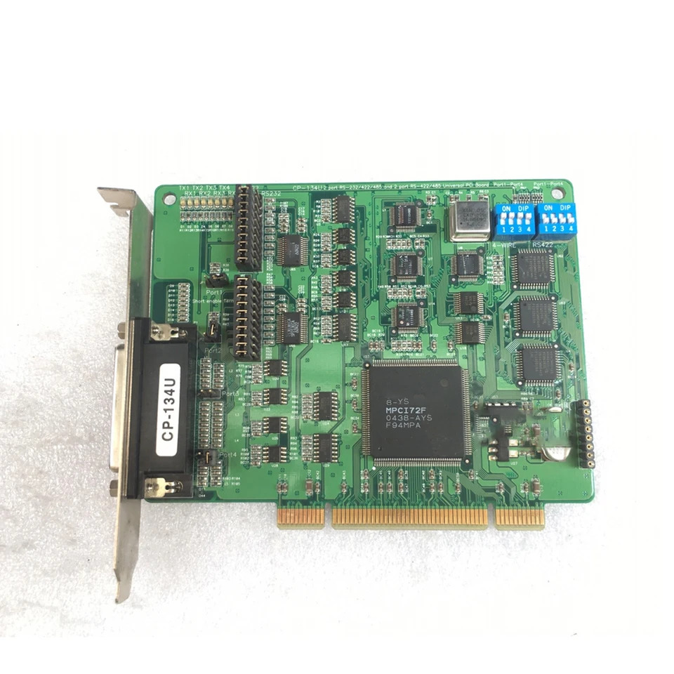 MOXA 산업통신 멀티 시리얼 카드 CP-134U 4 포트 RS-422/485 PCI