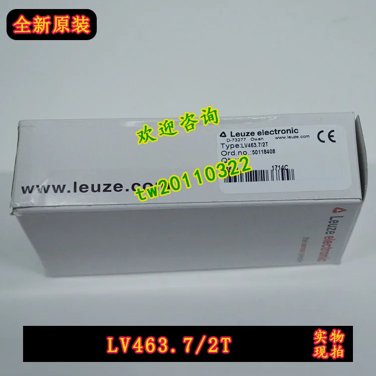 실제 독일 LEUZE 광섬유센서 증폭기 LV463.7/2T 신