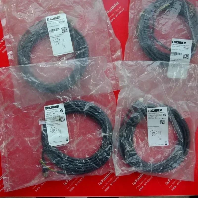 Euchner C-M12F08-08X025PV050-MA-100177 Ansoneng 연결선 M12 8코어