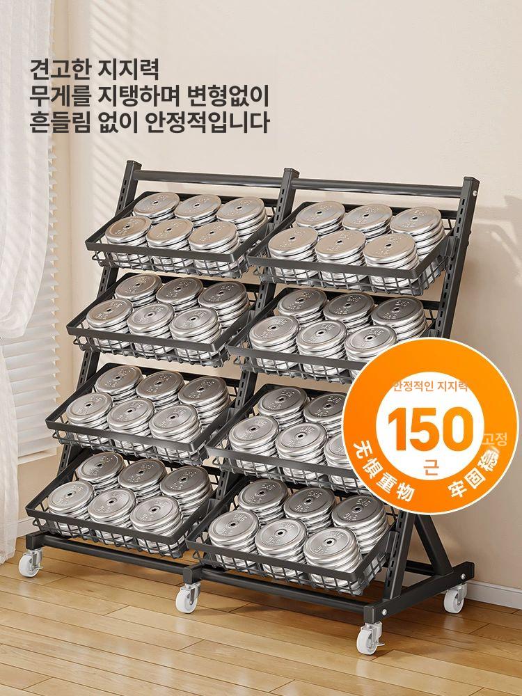 이동식 판매대 플리마켓 매대 바퀴 부스 선반 시식대 행사용 진열 - 상세 이미지 4