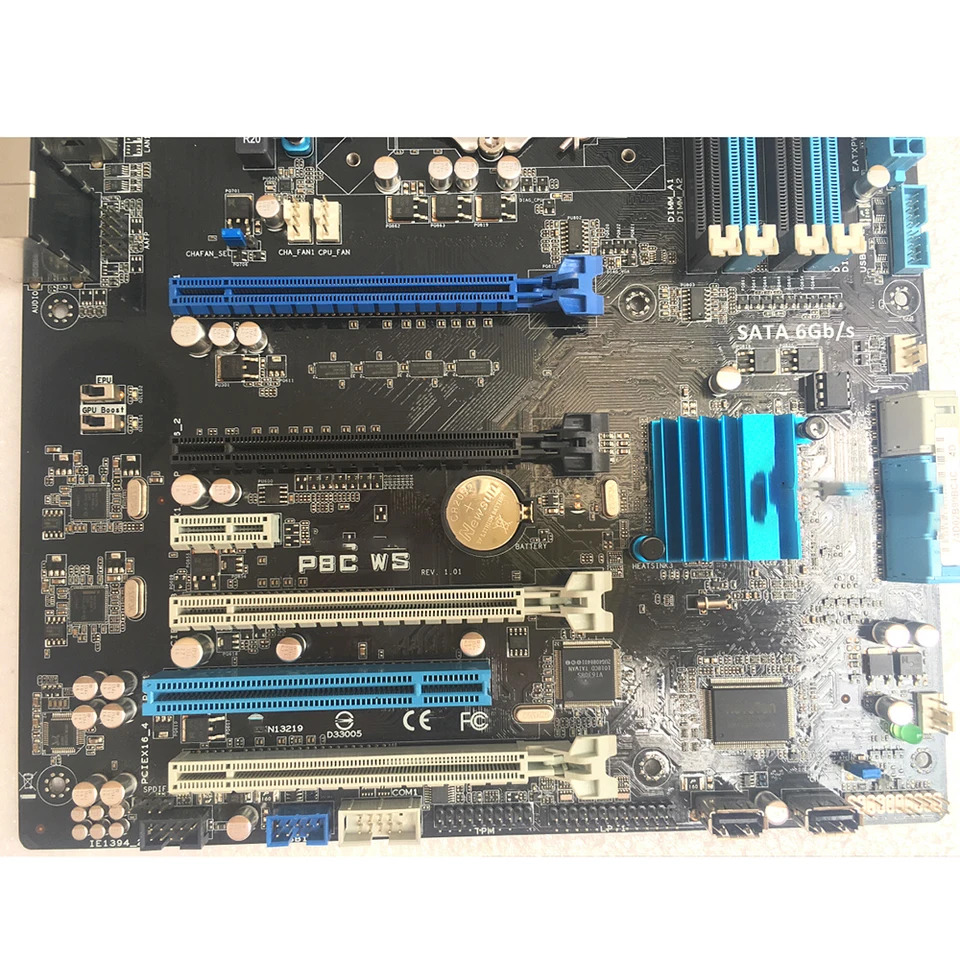 ASUS호환 C216 워크스테이션 마더보드 4PCI-E P8C WS