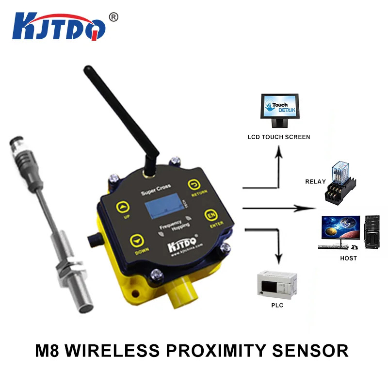 무선 센서 스위치 KJT M8 NPN PNP NO NC Sn1/2mm DC24V AC220V
