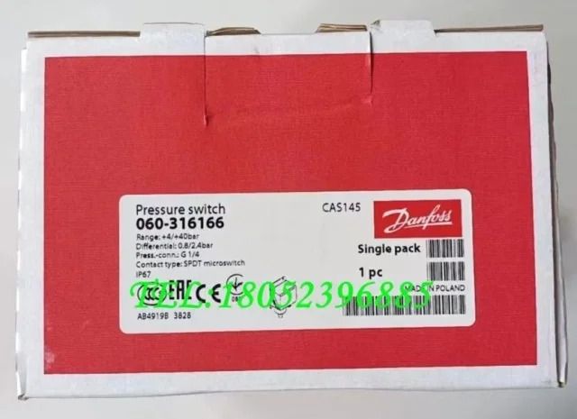 압력 스위치 CAS145 060-316166 컨트롤러