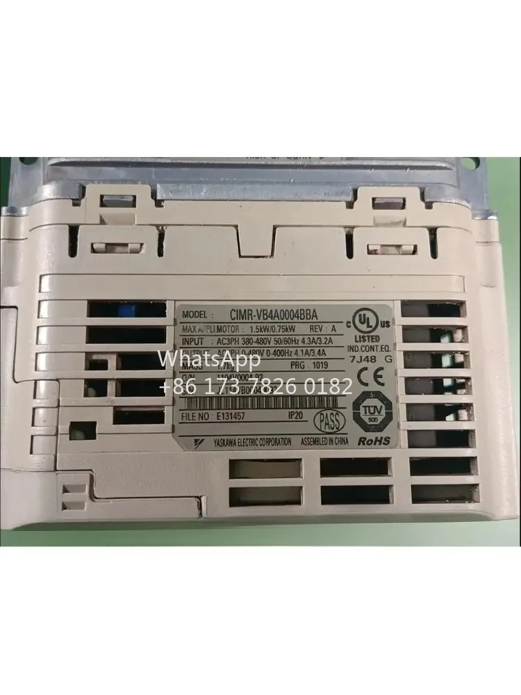 CIMR-VB4A0004BBA 리퍼 V1000 인버터 1.5kW/0.75kW 기능 작동 OK