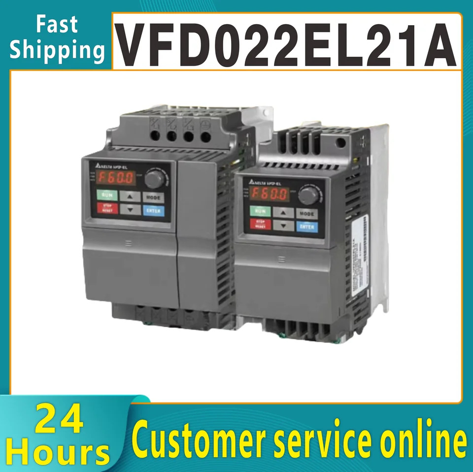 오리지널 주파수 변환기 VFD022EL21A VFD004EL21A VFD015EL21A VFD007UEL21A 신