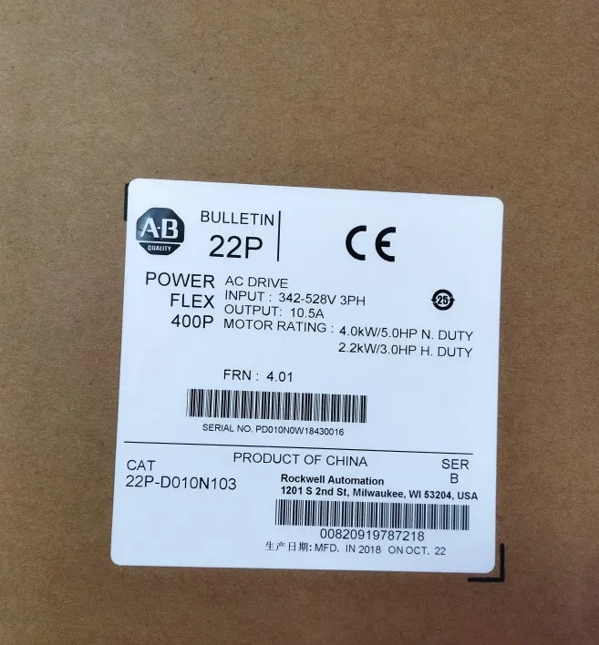 AB 인버터 미개봉 22P-D010N103 신