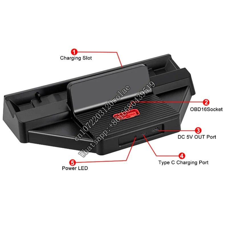 스마트 3.0 자동 전체 시스템 자동차 OBD2 코드 리더 스캐너 온라ECU 프로그래머 진단 도구 X431 PADV PAD 5