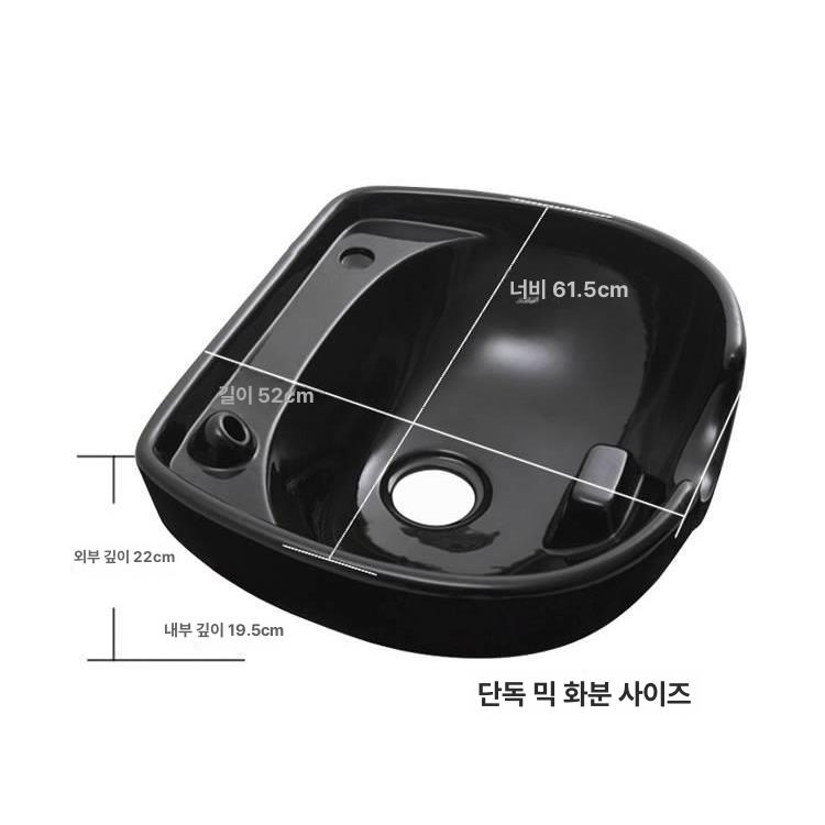 이동식 샴푸대 세면대 스파 헤어샵 헤드 요양원 간이 두피 머리감기 환자용 가정용 - 상세 이미지 4