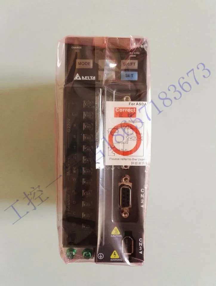 델타 서보모터 ECMA-C20602RS 드라이버 ASD-B2-0221-B 200W