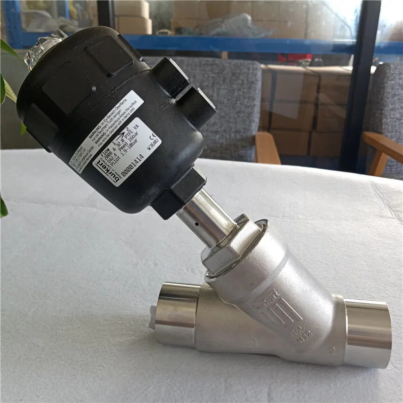 독일 Baode Burkert2000 A 앵글 시트 밸브 00001414 00001415 00001416 용접 모델
