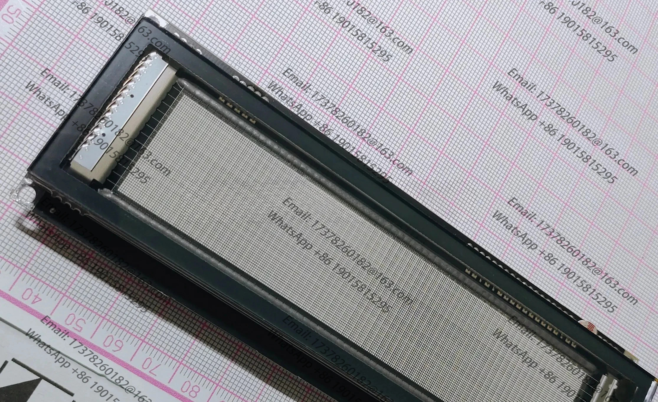 GP1247/1294 VFD256x50 VFD 도트 매트릭스 형광 디스플레이/-모듈 없음