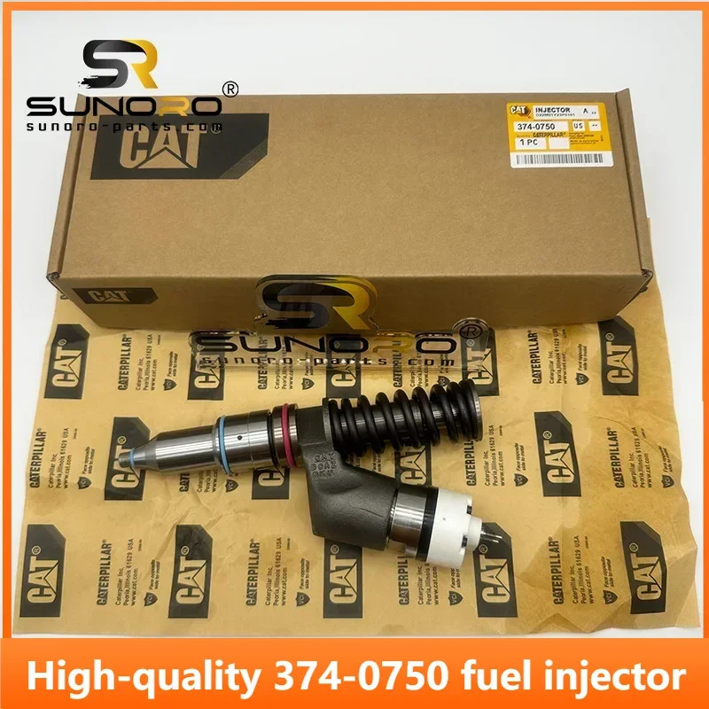 CAT C15 374-0750 인젝터 디젤 엔진 부품 3740750 20R2284 10R-7232 2530619 C13 C16 C18