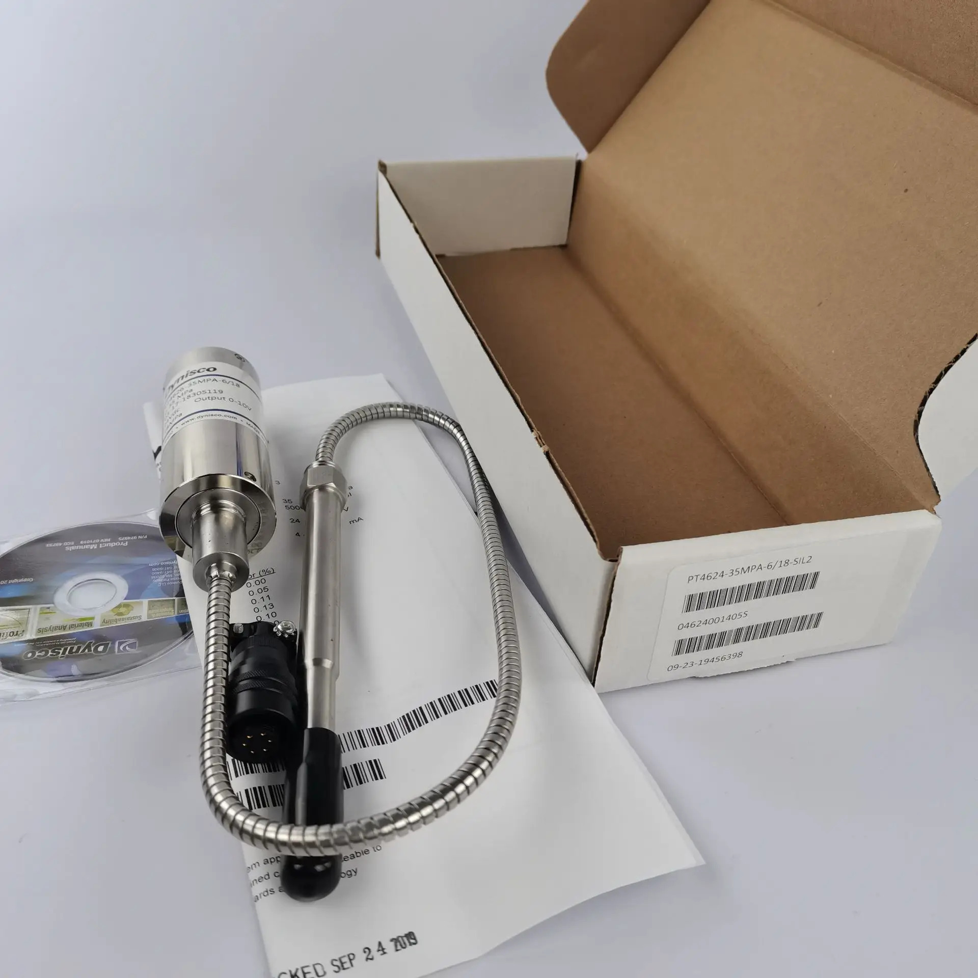 Dynisco 고온 용융 압력센서 PT462E-35MPA-6/18 당김