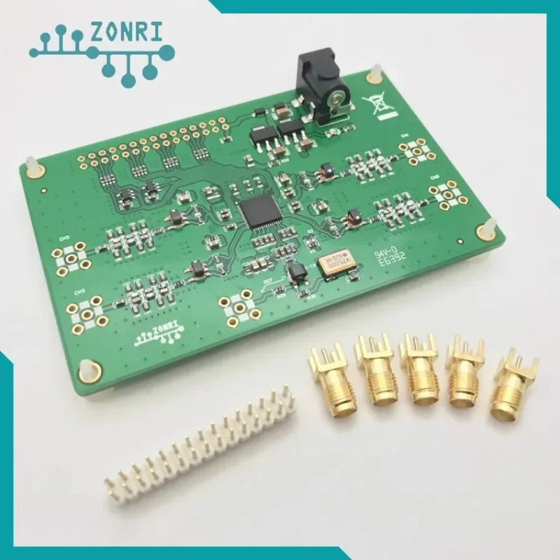 AD9959 4채널 고속 DDS 신호 생성 모듈 RF 200MHz 발룬 출력
