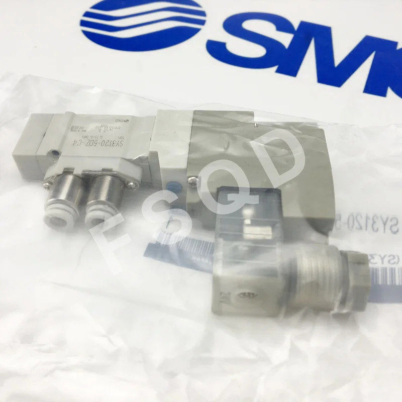 SY3220-5DZD/5DZ/5DZE/5DD/5D-C4/C6/M5 SMC 솔레노이드 밸브 전자기 공압 부품 SY 시리즈
