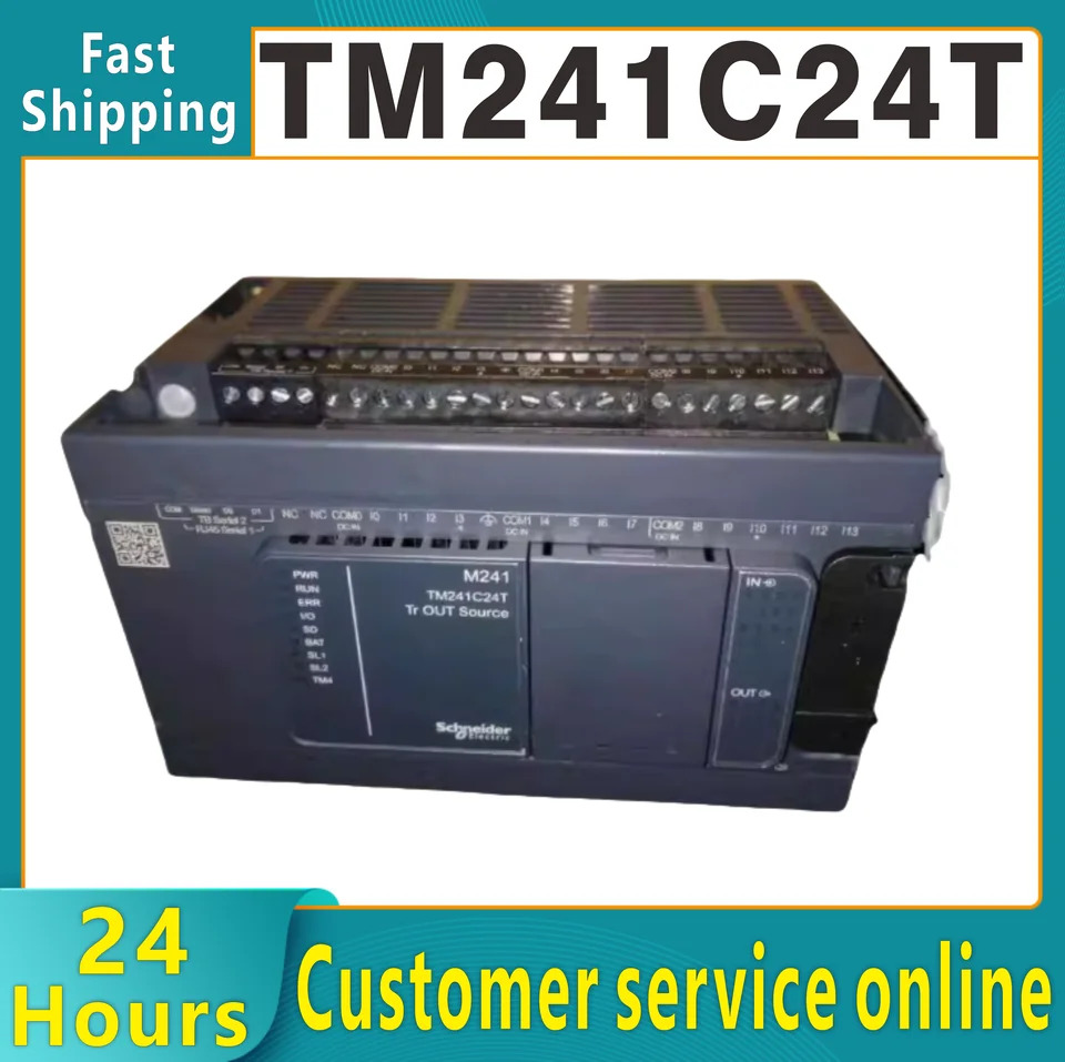 PLC 프로그래밍 로직 모듈 컨트롤러 TM241C24T TM241C24R