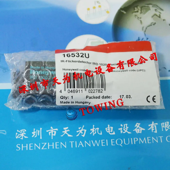Honeywell IRD 1020.1 화염 탐지기 16532U