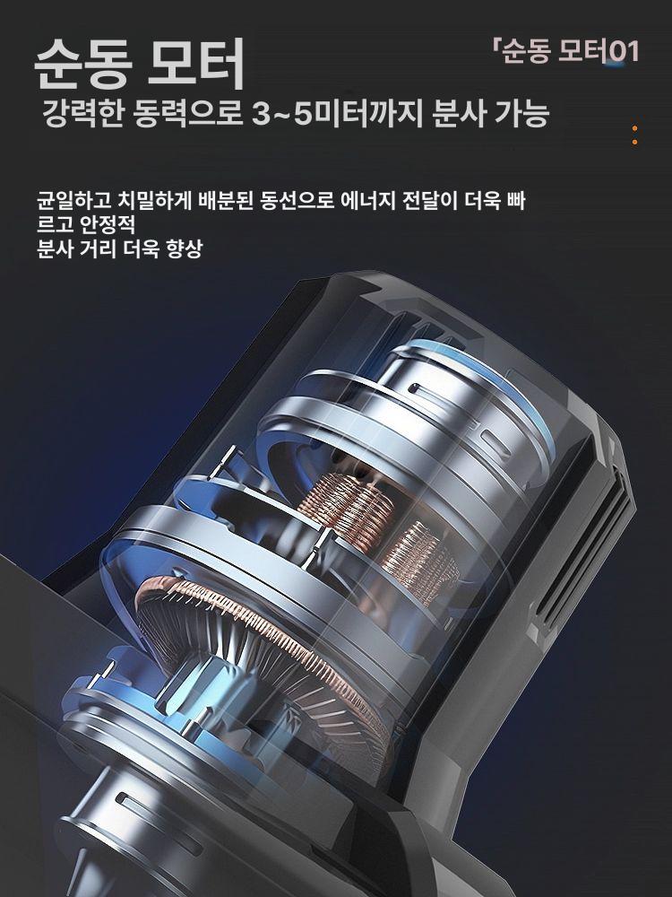 농약 살포기 분사기 파우더 방역 분무기 온실 농장 원예 농업용 식물 비료 - 상세 이미지 3