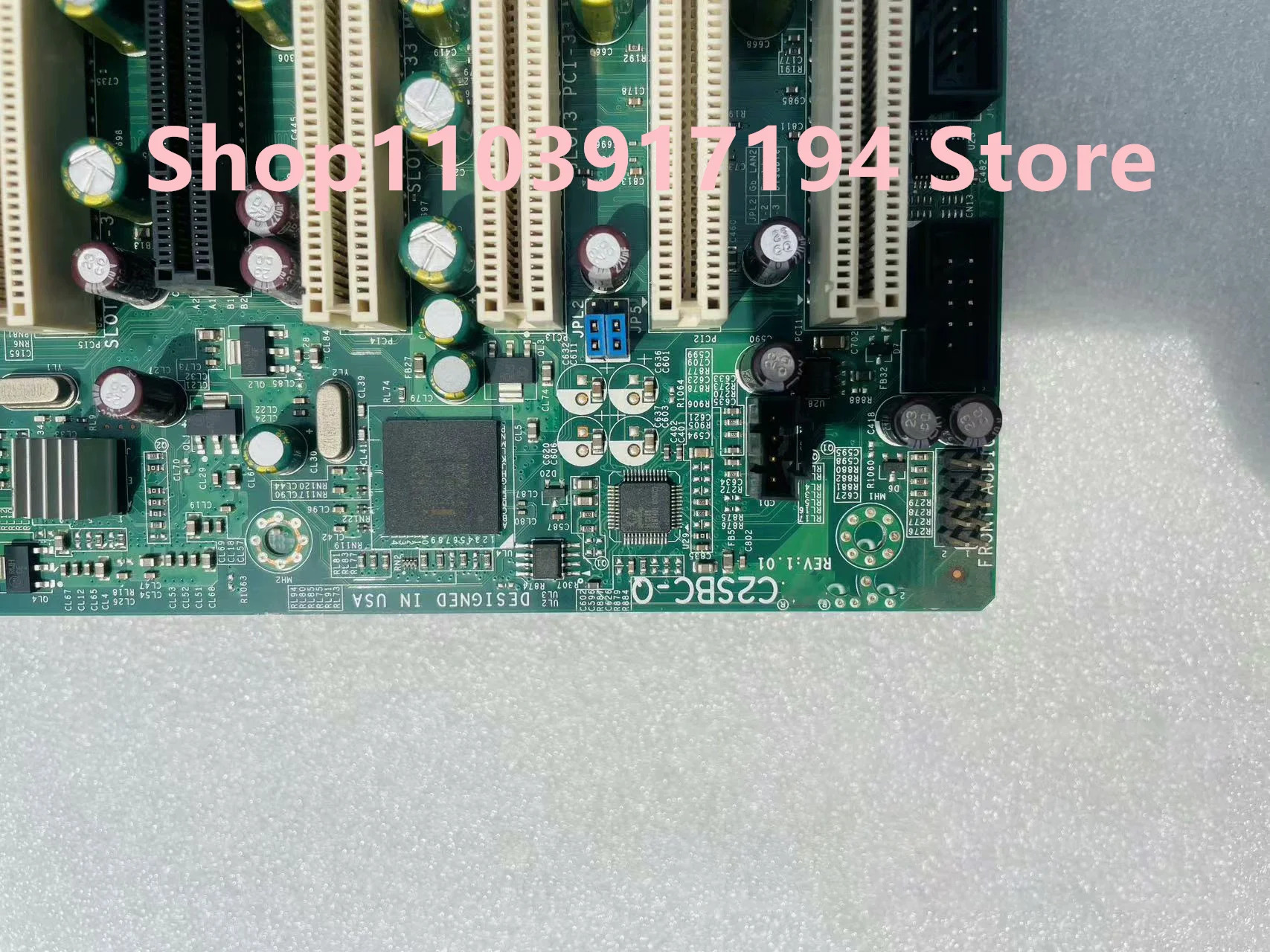슈퍼 C2SBC-Q 775 핀 서버 마더보드 5 PCI 산업제어 장비 원피스