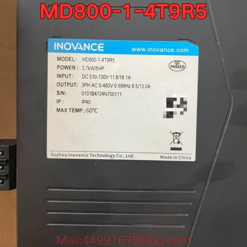 리퍼 MD800-1-4T9R5 인버터 모듈 기능 리퍼가 정상