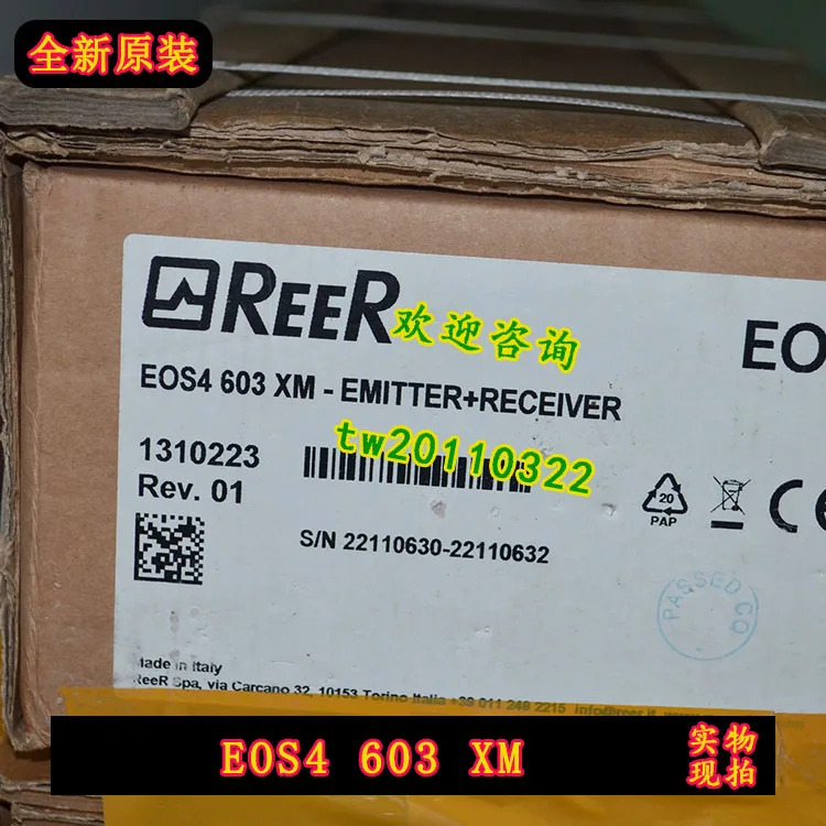 Italian REER 라이트 스크린 센서 EOS4 603 XM