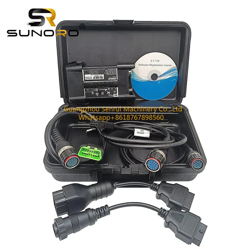 볼보호환 굴삭기 트럭 진단 스캐너 VOCOM2 vocom II 888940000 APCI PTT 2.7.115 테크 툴 노트북 CF52