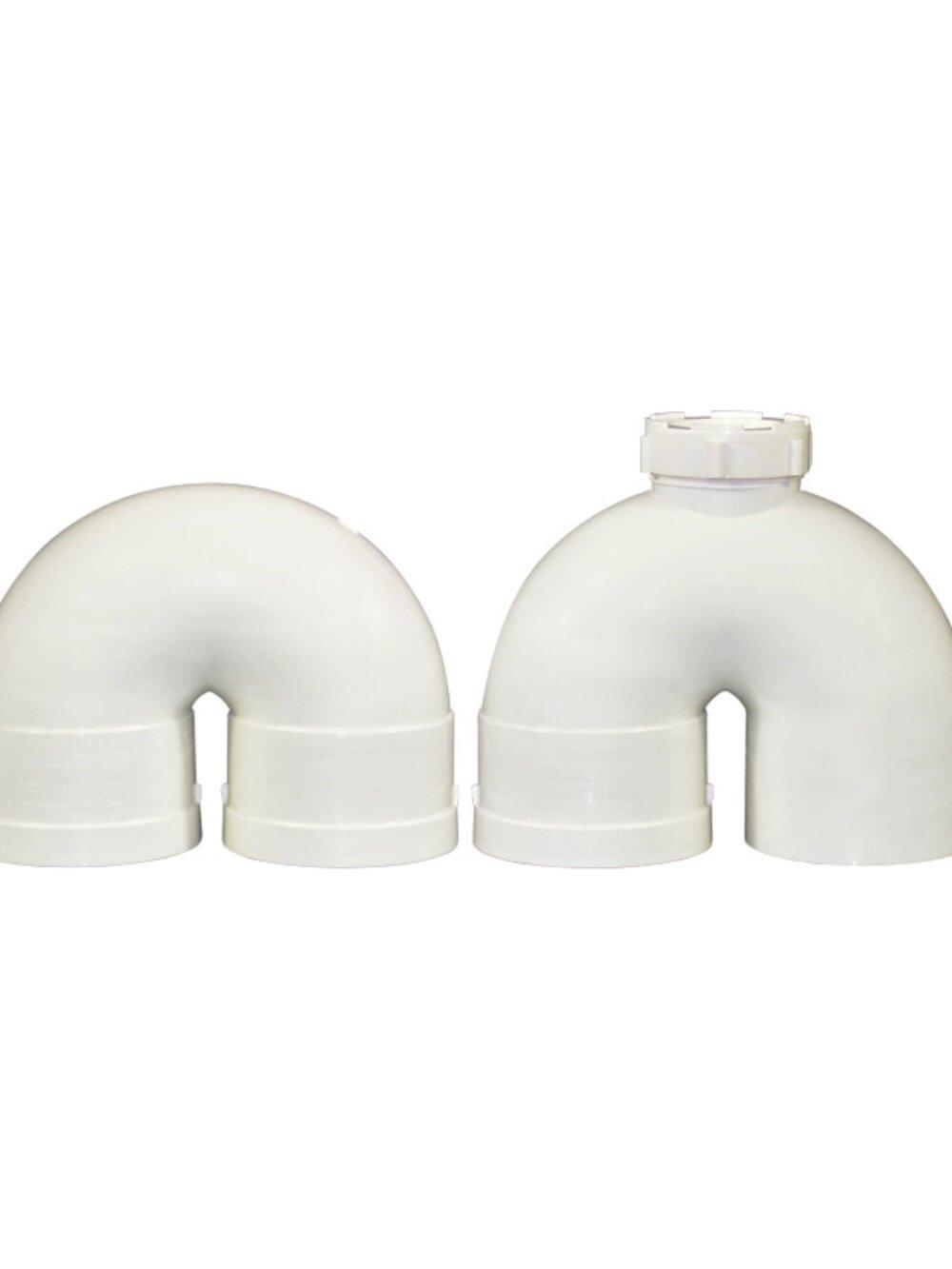 하수구 악취방지 PVC 워터트랩 벤드 배수관 검사구 우수관 냄새차단 - 상세 이미지 5