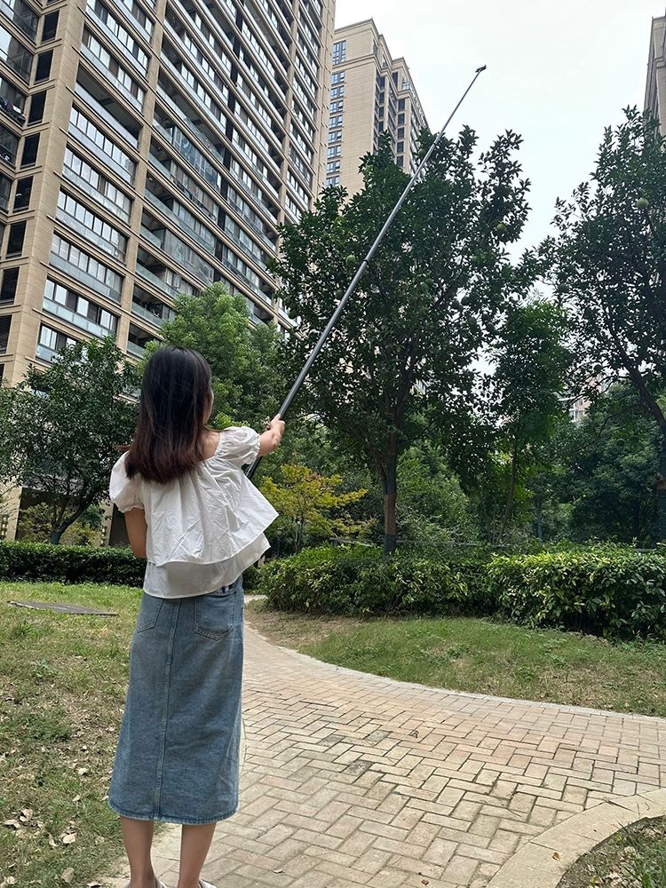 장대 긴셀카봉 사진촬영 유튜브 휴대폰 핸드폰 확장 셀피봉 방송용 장거리 막대 - 상세 이미지 3