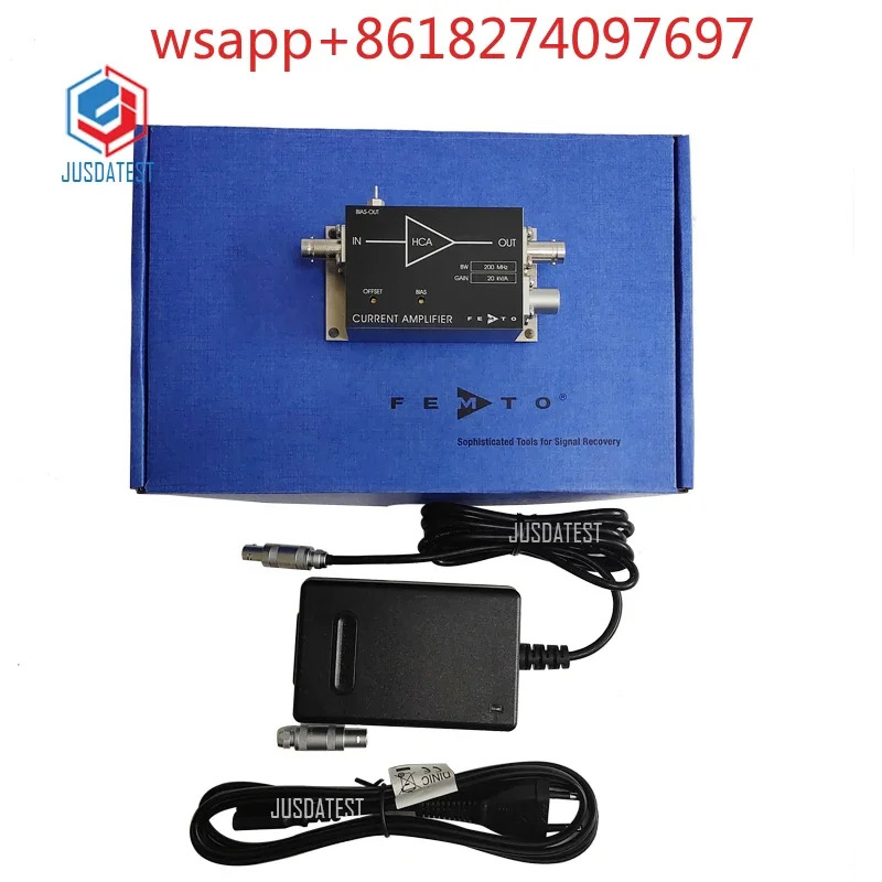독일 FEMTO 압전 검출기 증폭기 HCA-200M-20K-C HCA-20M-100K-C