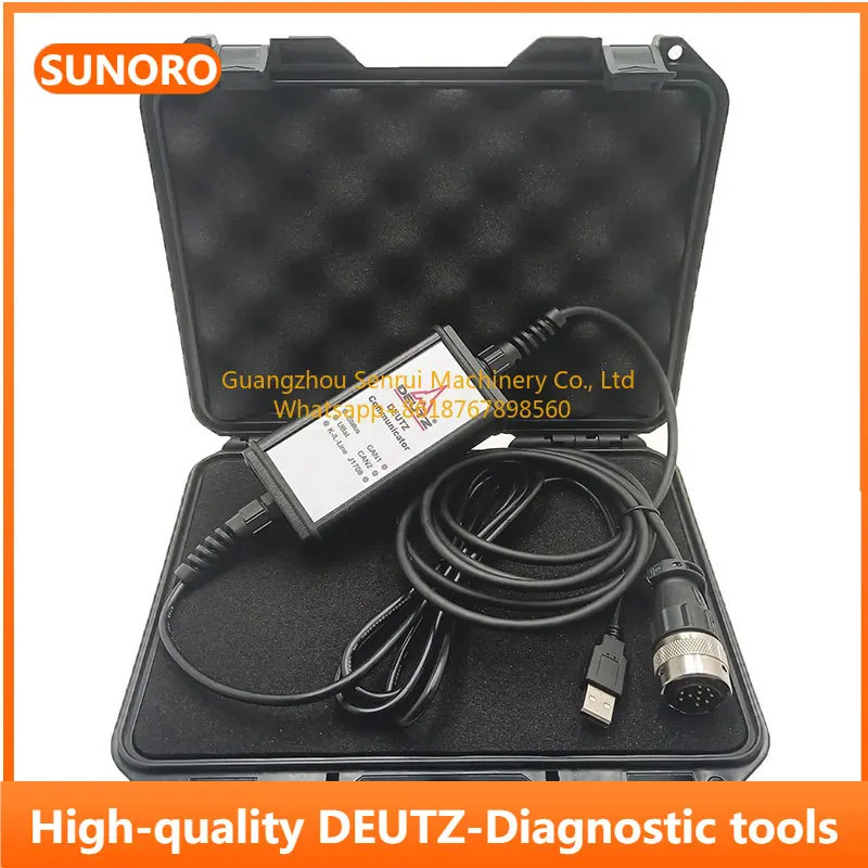 Deutz DeCOM SerDia 소프트웨어 지지대 CAN K/L-Line 진단 스캐너 도구 DECOM 컨트롤러 키트