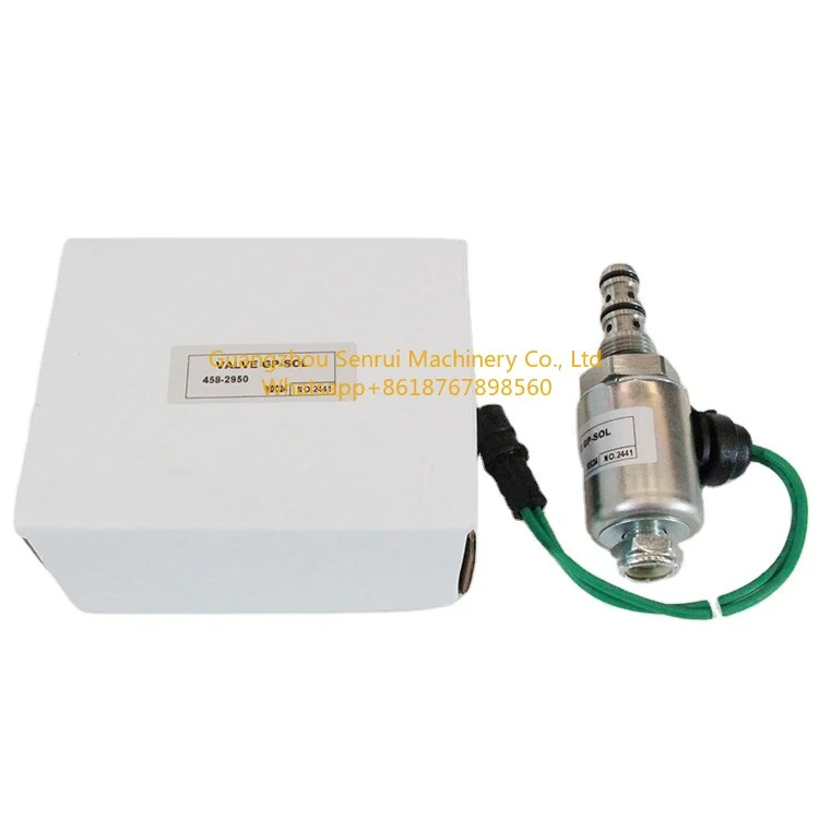 캐터필러 솔레노이드 밸브 4582950 건설 기계 부품 24V 458-2950 12H 120H 135H 140H 160H