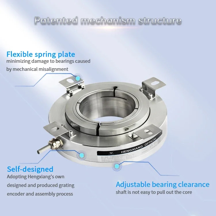 인코더 내부 크레K158 70mm 75mm 78mm 80mm 82mm 20000 ppr 40000 80000 cpr 5v