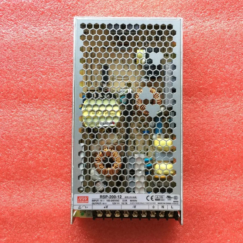 MEAN WELL RSP-200 시리즈 RSP-200-5 RSP-200-12 RSP-200-24 RSP-200-27 RSP-200-36 RSP-200-48 200W 스위칭 전원공