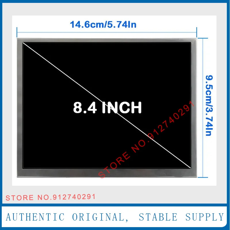 TDO-XGA0840J00001-V5 LMB5J00001-V4BL-A Uconnect LCD 터치 스크린 지프호환 치슬러 닷지호환 - 8.4 인치