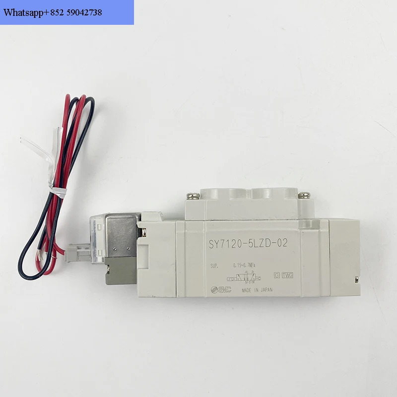 SMC 타입 솔레노이드 밸브 SY7120 7220/7320-4 5 6LZD LZE DZD GZD LZ-02-C8C10