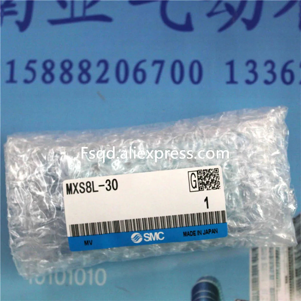 MXS8L-20 MXS8L-50 SMC 슬라이드 가이드 실린더 공압 부품 MXS 시리즈