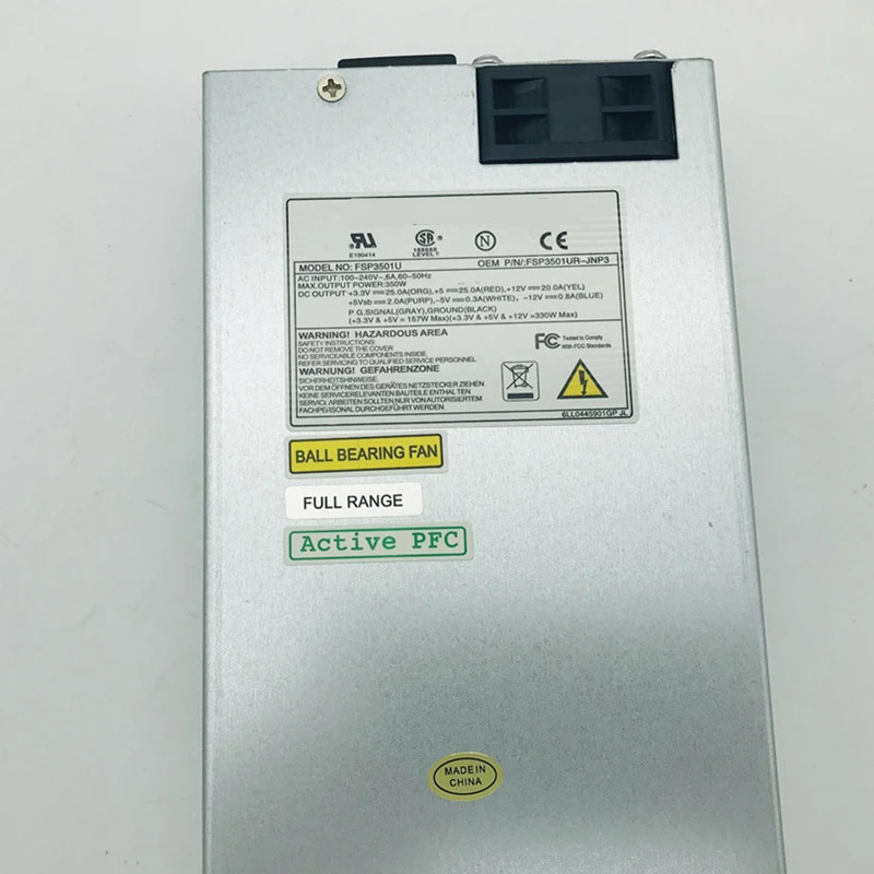 FSP JUNIPER SSG520 1U 350W 전원공급장치 FSP3501U FSP3501UR-JNP3 SPI350U4B PSU 신