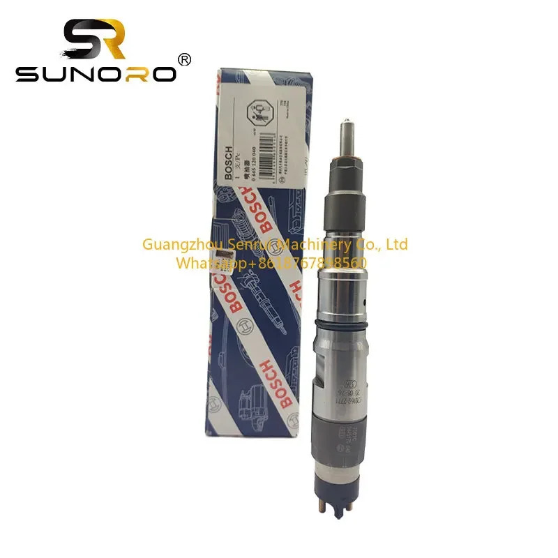 SUNORO 굴삭기 액세서리 두산 DX300 DX380 DX420 엔진 인젝터 0445120040 65.10401-7001c 65.10401-0001b