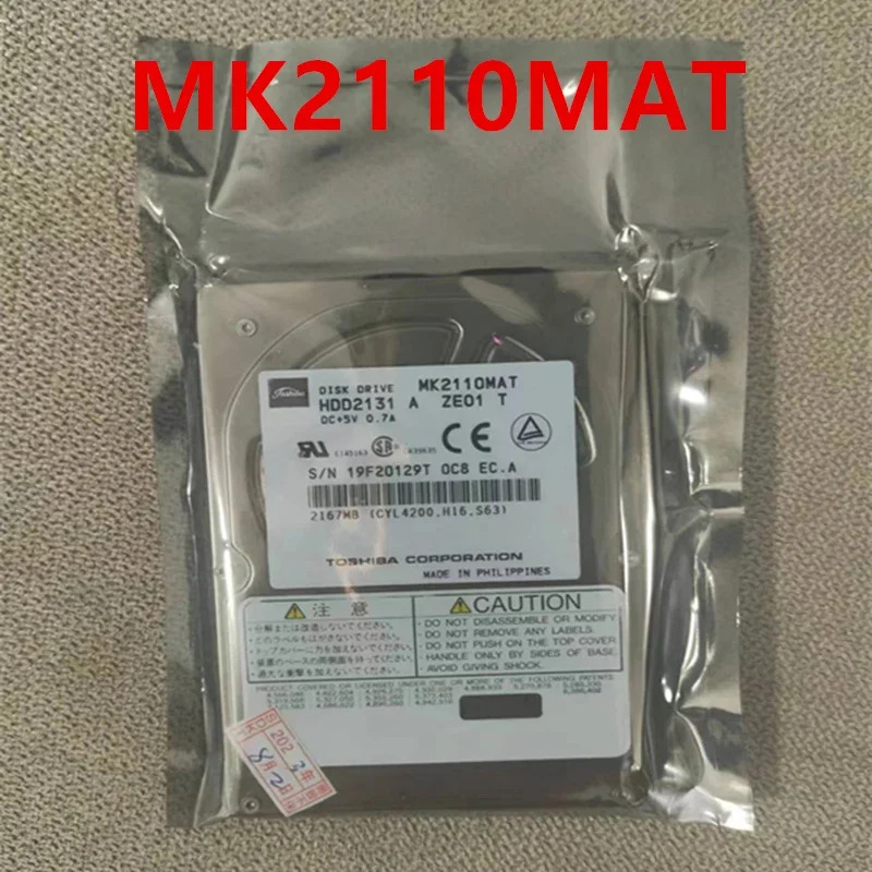MK2110MATToshiba 2.1GB 2.5 2MB IDE 5400RPM거새 원본 하드