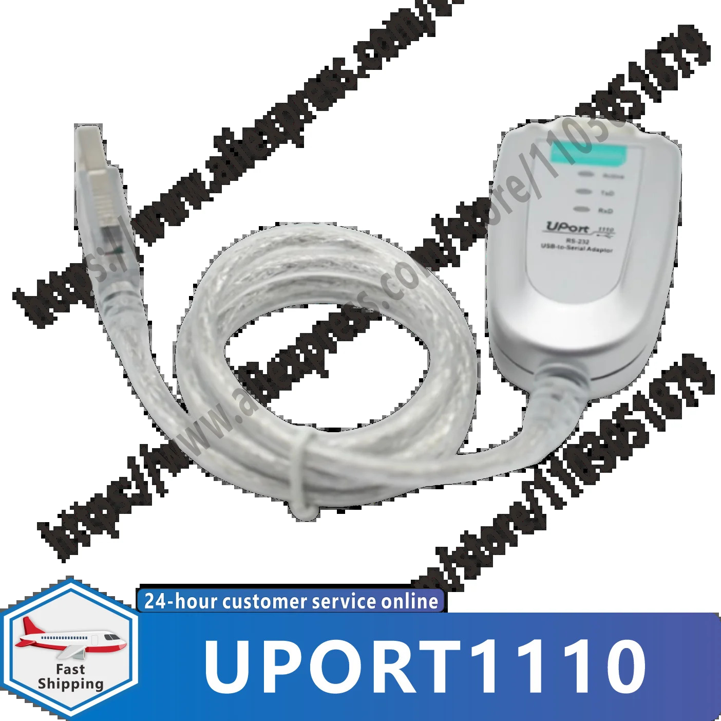 UPORT1110 uport-1110 UPOR T1110 RS232-USB 산업등급 직렬 변환기