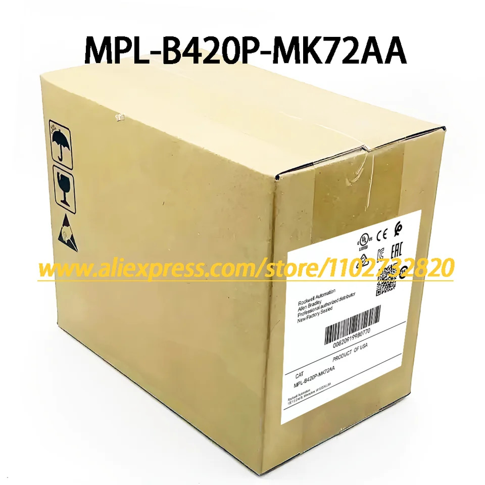 서보모터 MPL-B420P-MK72AA 회전 저관성 오리지널 신