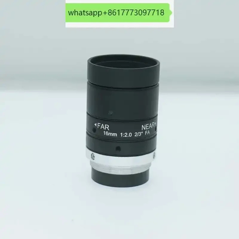 6MP 2/3 산업카메라 렌즈 시리즈 8mm 12mm 16mm 25mm 35mm 50mm 저왜곡