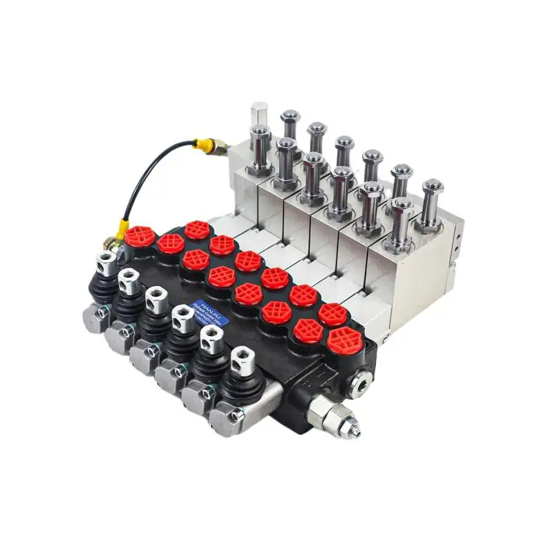 도로 구조 차량전기 오버 유압 방향 제어 밸브
