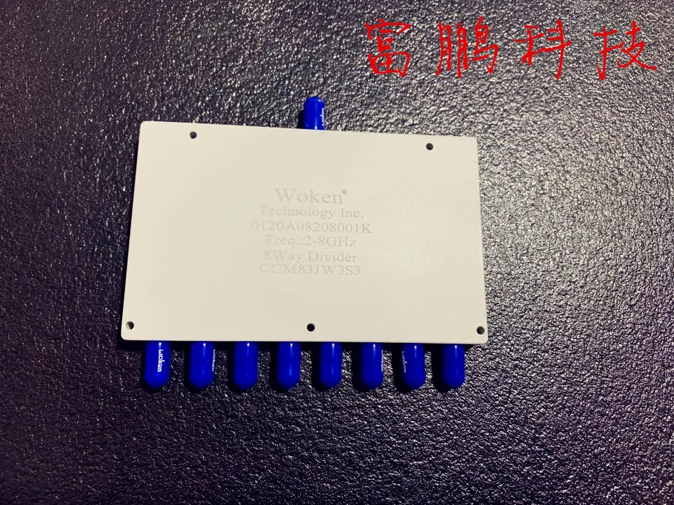 Woken SMA RF 1 분 4 전력 분배기 2-8GHz 0120A04208001S 신