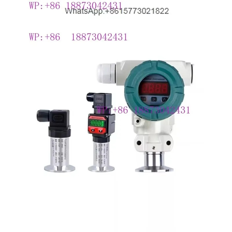 맥주 산업클램프 위생 압력 트랜스미터 50.5 척 액체 레벨 센서 4-20mA