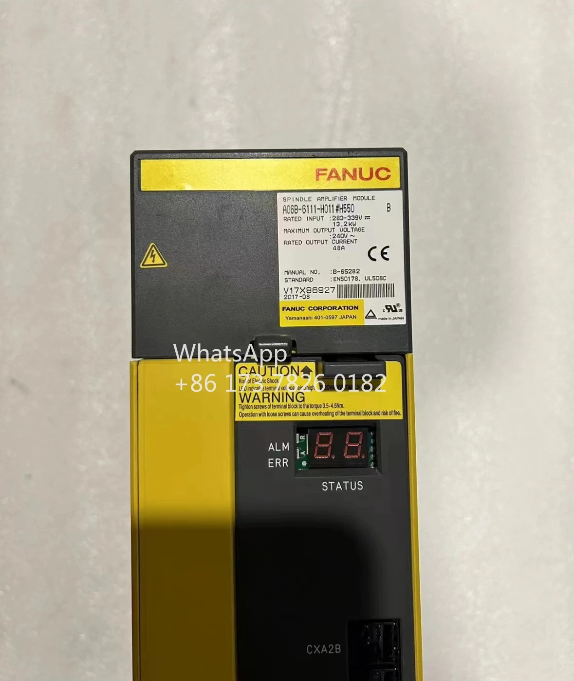 A06B-6111-H011 H550 리퍼 드라이브 작동 기능 OK