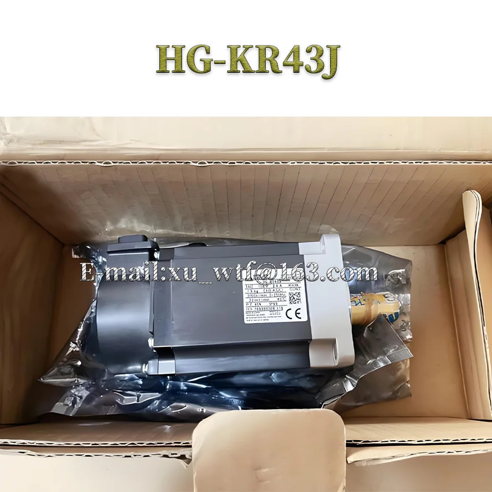 오리지널 400W AC 서보모터 HG-KR43J 신