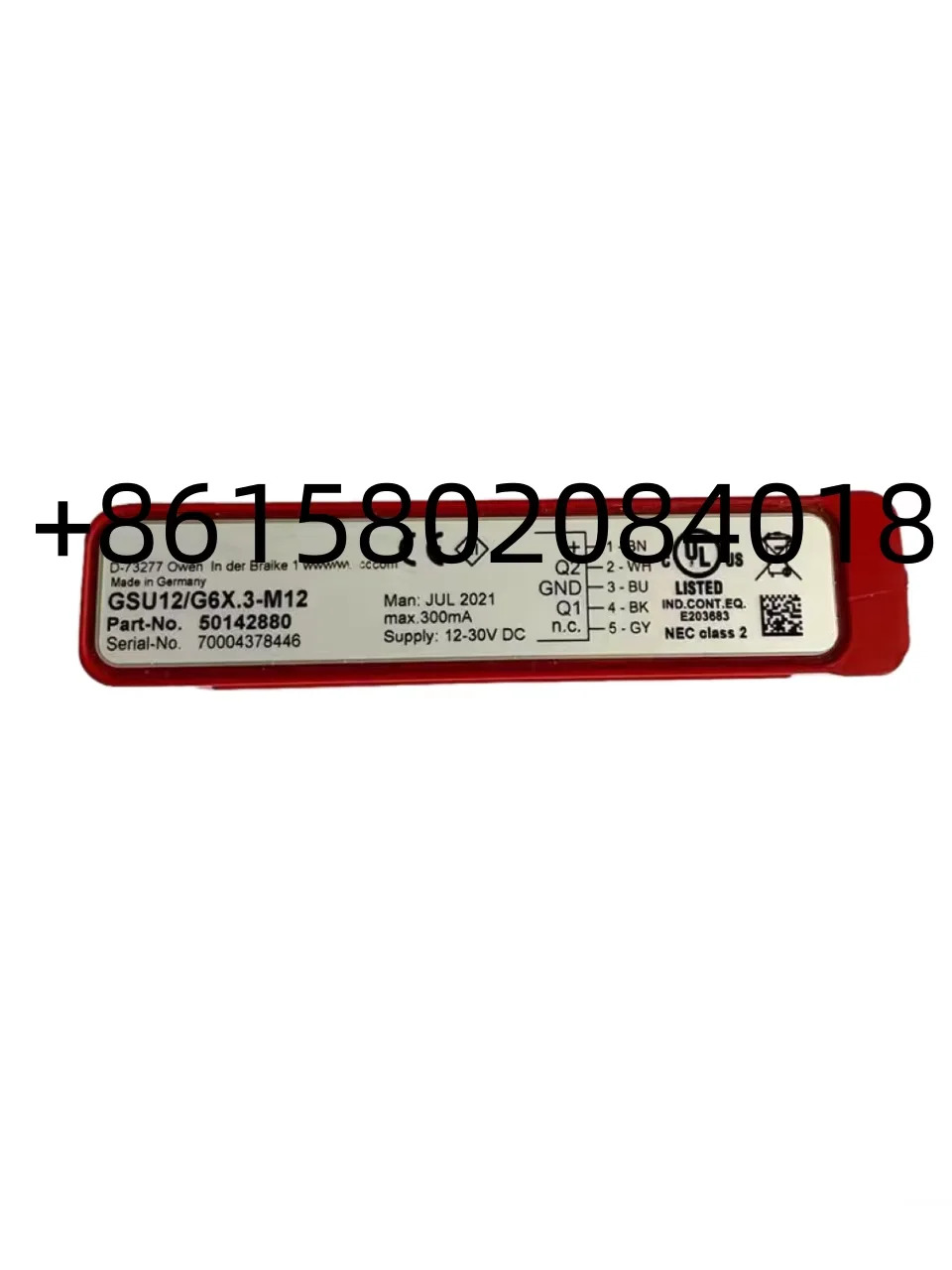 오리지널 GSU12/G6X.3-M12 50142880