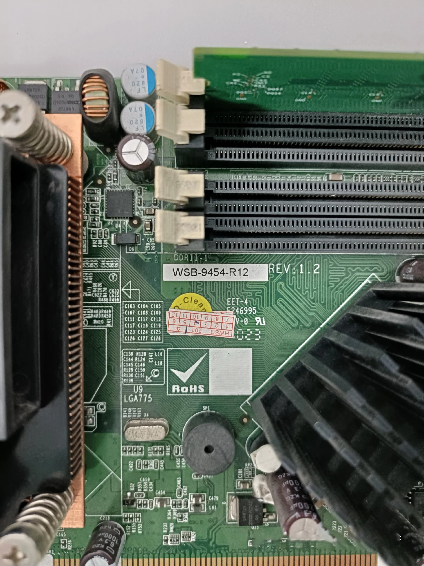 산업컴퓨터 마더보드 비트라 WSB-9454-R12 REV1.2